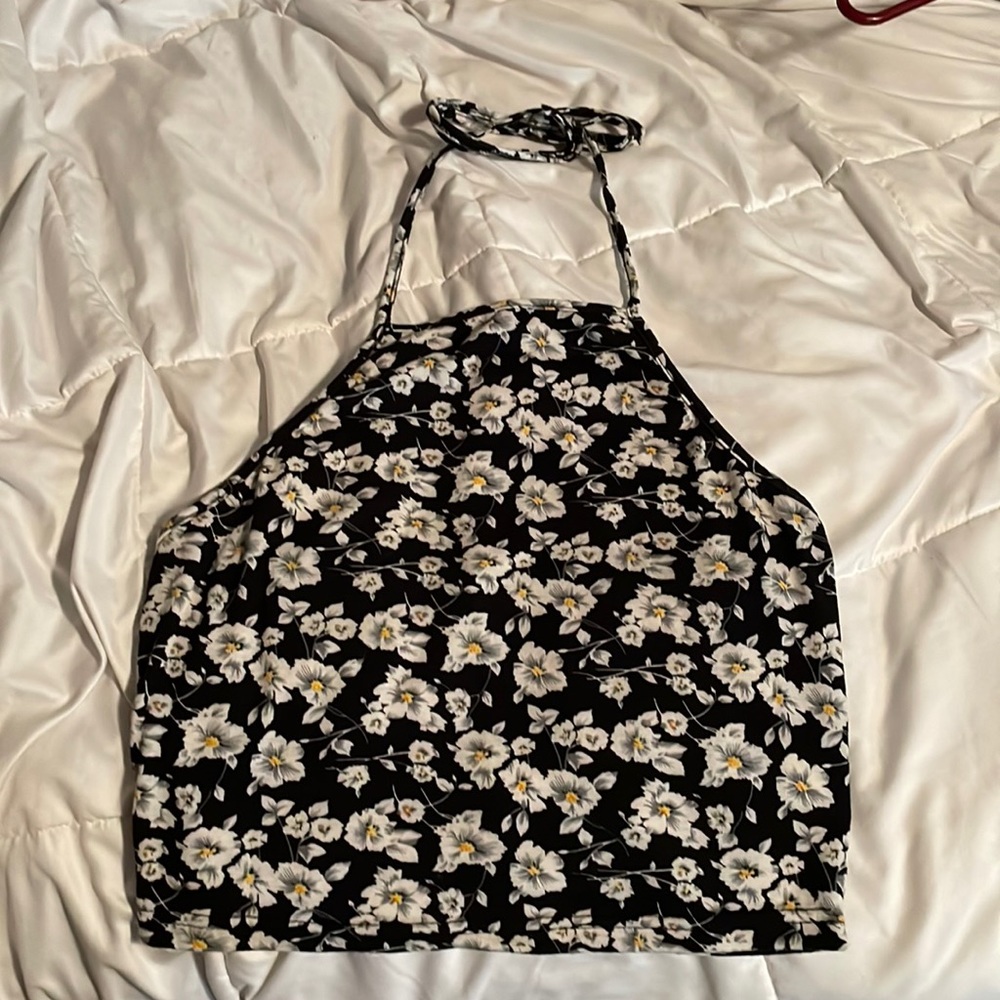 Crop tie top